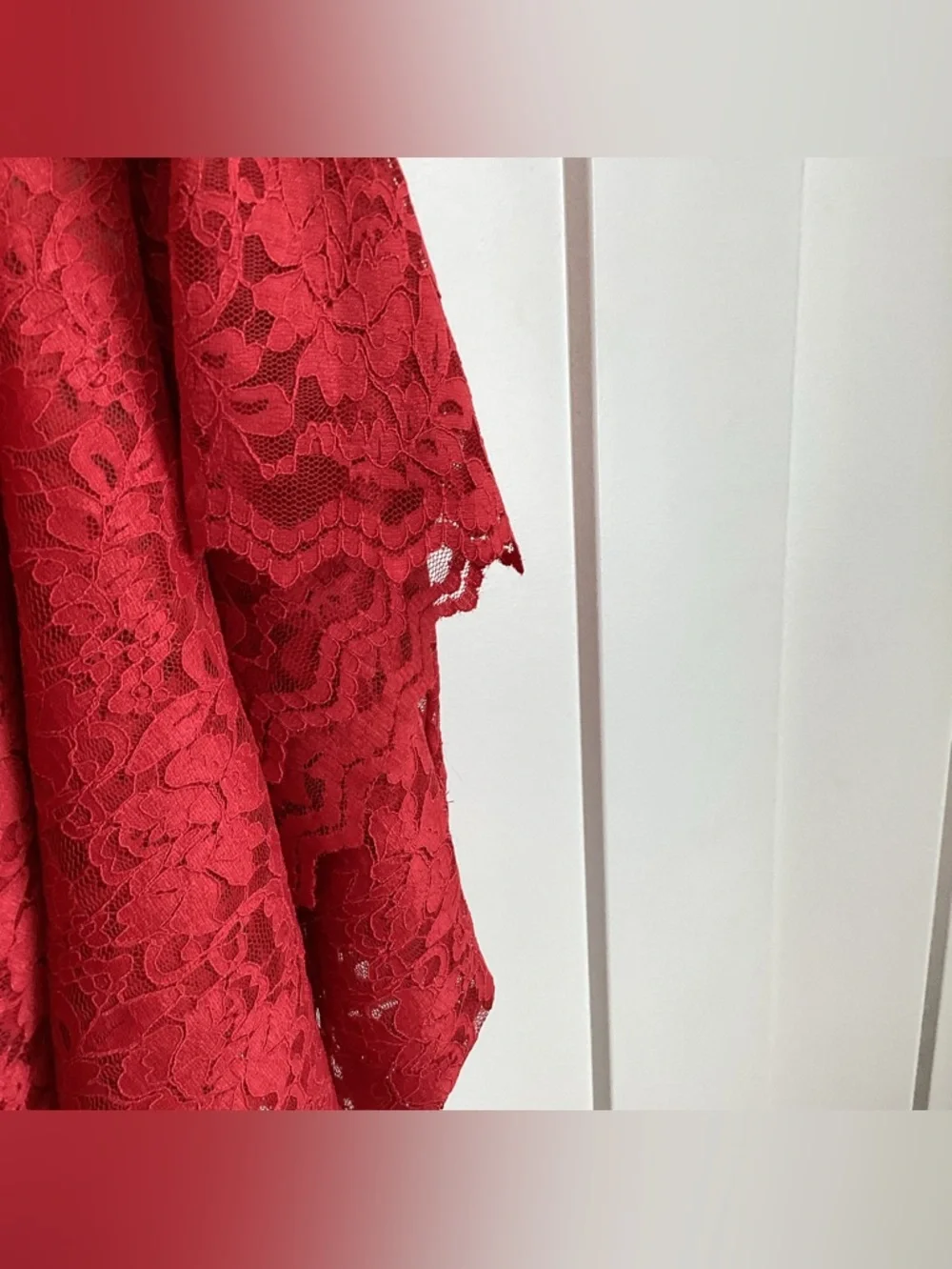 Anthropologie AFRM Joysel Lace Long-Sleeve Mock-Neck Slim Bodysuit Dress NEW - Picture 11 of 16